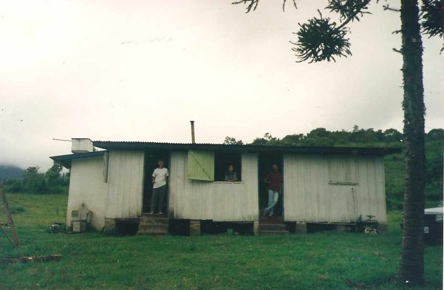 Gary, Renata e Gary at Casa Renata 1992 Walker Family Nature Sanctuary