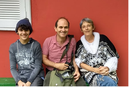 Volunteers Santu&aacute;rio da Natureza Fam&iacute;lia Walker
